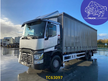 Curtainsider truck RENAULT T 380