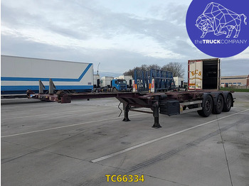 Container transporter/ Swap body semi-trailer RENDERS