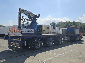 Dropside/ Flatbed semi-trailer Vogelzang VO2-STG-15-30-STN Crane Kran Kraan: picture 2 Dropside/ Flatbed semi-trailer Vogelzang VO2-STG-15-30-STN Crane Kran Kraan: picture 2