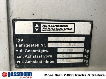 Refrigerator trailer Ackermann VA-F 18/7.4E Kühlanhänger, Thermo-King, LBW: picture 5 Refrigerator trailer Ackermann VA-F 18/7.4E Kühlanhänger, Thermo-King, LBW: picture 5