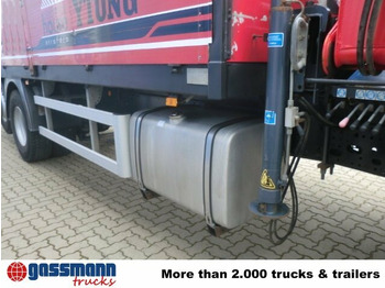 Dropside/ Flatbed truck, Crane truck Iveco AT260S31Y/P 6x2 mit Kran Copma 150.3: picture 4