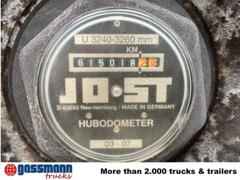 Dropside/ Flatbed semi-trailer Krone SDP 27 , Edscha-Verdeck, Ex-Fahrschule: picture 2 Dropside/ Flatbed semi-trailer Krone SDP 27 , Edscha-Verdeck, Ex-Fahrschule: picture 2