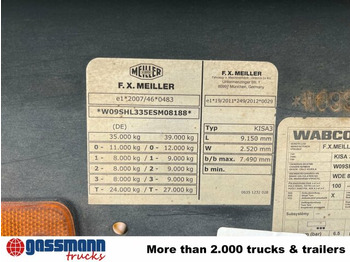 Tipper semi-trailer Meiller MHPS 12/27, Stahlmulde ca. 26m³, Liftachse: picture 2 Tipper semi-trailer Meiller MHPS 12/27, Stahlmulde ca. 26m³, Liftachse: picture 2