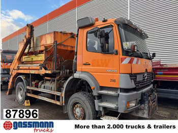Skip loader truck MERCEDES-BENZ Atego 1828