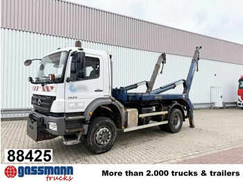 Skip loader truck MERCEDES-BENZ Axor 1824