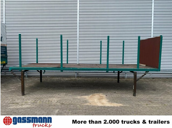Flatbed body Pritschenaufbau mit Steckrungen: picture 2