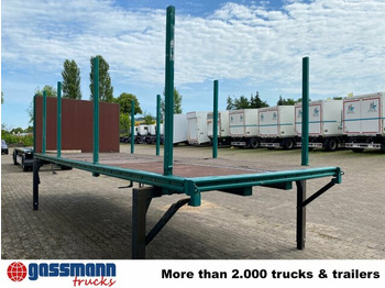 Flatbed body Pritschenaufbau mit Steckrungen: picture 4