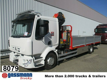 Dropside/ Flatbed truck RENAULT Midlum 220