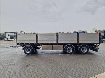 Dropside/ Flatbed trailer Norse Nor-Slep - 3 axle - Side boards -: picture 4