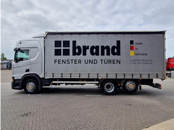 Curtainsider truck Scania R410 Highline 6x2 - Curtain sider - Retarder - Night clima - Forklift connection: picture 4