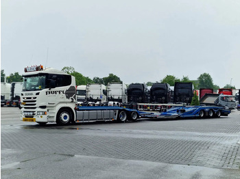 Autotransporter truck Scania R450 6x2 Trucktransporter GS Meppel + Trailer 2008 - Perfect condition - Retarder: picture 4