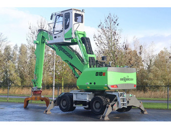 Wheel excavator Sennebogen 818 E K9 ULM | SORTING GRAB | GOOD TIRES: picture 3 Wheel excavator Sennebogen 818 E K9 ULM | SORTING GRAB | GOOD TIRES: picture 3