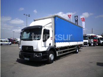 Curtainsider truck RENAULT D 320
