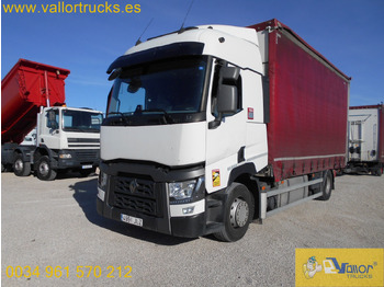 Curtainsider truck RENAULT T 460