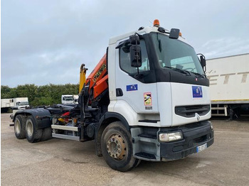 Hook lift truck RENAULT Premium 370