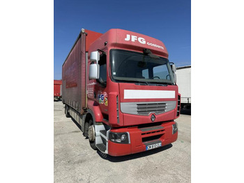Curtainsider truck RENAULT Premium 450