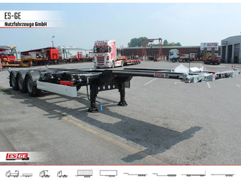 Container transporter/ Swap body semi-trailer Wielton 3-Achs-Containerchassis - multifunktional: picture 5