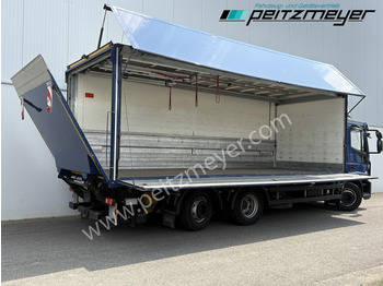 Beverage truck Iveco Eurocargo 220E32 6x2, Klima, 2x AHK, LBW, Böse: picture 3