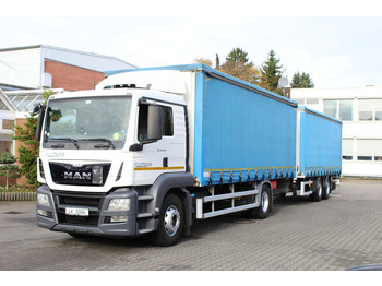 Curtainsider truck MAN TGS 18.440