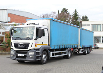 Curtainsider truck MAN TGS 18.440
