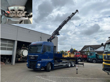 Dropside/ Flatbed truck, Crane truck MAN TG-X 26.480 6x2 Pritsche Kran Hiab 477 + Funk MAN TG-X 26.480 6x2 Pritsche Kran Hiab 477 + Funk: picture 2