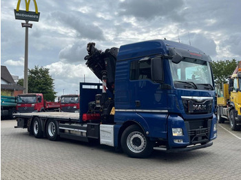 Dropside/ Flatbed truck, Crane truck MAN TG-X 26.480 6x2 Pritsche Kran Hiab 477 + Funk MAN TG-X 26.480 6x2 Pritsche Kran Hiab 477 + Funk: picture 4