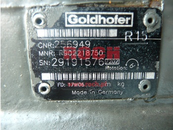 Hydraulic motor GOLDHOFER R902218750 256949: picture 2
