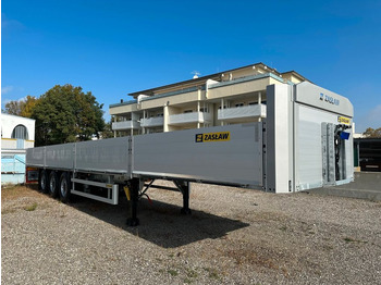 Dropside/ Flatbed semi-trailer ZASŁAW