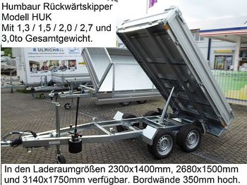 Tipper trailer Humbaur - HUK303117 Rückwärtskipper Elektropumpe: picture 1