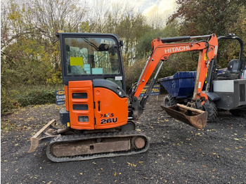 Mini excavator HITACHI ZX26U-5A