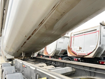 Tipper semi-trailer Carnehl CHKS34/HS CHKS34/HS, Stahlmulde ca. 29m³, HARDOX, Liftachse, Schütte: picture 3