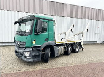 Skip loader truck MERCEDES-BENZ Antos 2540