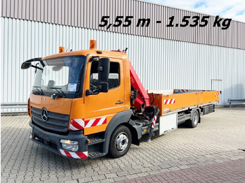 Crane truck MERCEDES-BENZ Atego