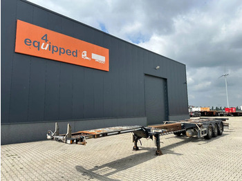 Leasing of D-Tec FLEXITRAILER, 45FT HC MULTI, SAF + drum, liftaxle, NL-chassis D-Tec FLEXITRAILER, 45FT HC MULTI, SAF + drum, liftaxle, NL-chassis: picture 1