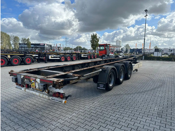 Container transporter/ Swap body semi-trailer Krone 45FT HC, empty weight: 4.220kg, BPW + drumbrakes, NL-Chassis, APK: 25/11/2025, 2x available: picture 3