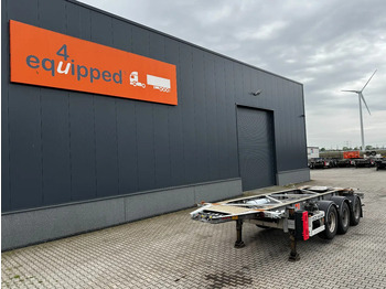 Container transporter/ Swap body semi-trailer VAN HOOL 20'