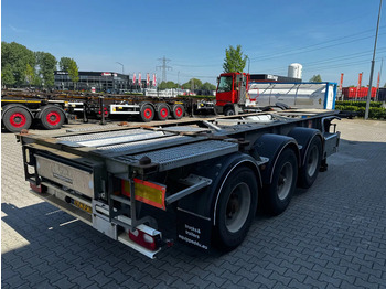 Container transporter/ Swap body semi-trailer Van Hool 20FT/30FT, ADR (EX/II, EX/III, FL, AT), BPW + drum, ALCOA, galvanized, liftaxle, NL-Chassis, 80% tyres: picture 4