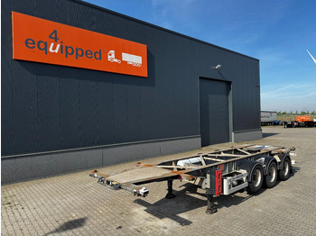 Container transporter/ Swap body semi-trailer VAN HOOL 20'/30'