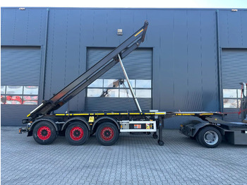 Container transporter/ Swap body semi-trailer Van Hool 20FT, 66° Tipping-chassis, ADR (EX/II, EX/III, FL, OX, AT), SAF, 2 liftaxles, 380V: picture 3