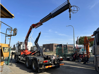 Hook lift truck, Crane truck MAN TGA 33.360 6x4 HAAKSYSTEEM + KRAAN PALFINGER PK 15002 - MANUEEL - BLADVERIGN - NAAFREDUCTIE - BE TRUCK: picture 5