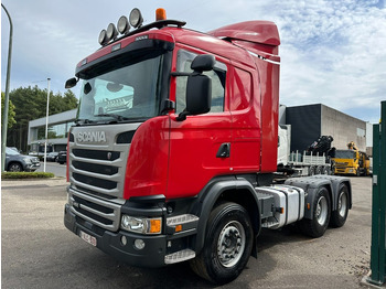 Tractor unit Scania G450 6x4 RETARDER - PTO HYDR - STEEL SPRING / BALLESTAS / MOLES - BIG AXLES HUB REDUCTION - TÜV 12/2025 - BE TRUCK: picture 3