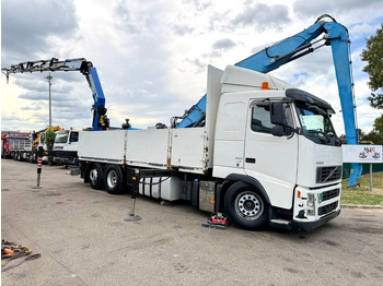 Dropside/ Flatbed truck, Crane truck Volvo FH 420 6X2 PRITSCHE + (20m!) KRAN PALFINGER PK29002 E (6x) 5/6 F - *FULL AIR* - 379.000km - EURO 5 - PLATFORM 6m75 - LIFT + STEERING AXLE - I SHIFT - BE TRUCK: picture 2