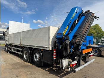 Dropside/ Flatbed truck, Crane truck Volvo FH 420 6X2 PRITSCHE + (20m!) KRAN PALFINGER PK29002 E (6x) 5/6 F - *FULL AIR* - 379.000km - EURO 5 - PLATFORM 6m75 - LIFT + STEERING AXLE - I SHIFT - BE TRUCK: picture 5