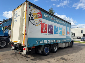 Curtainsider truck Volvo FM 370 6x2 BOX 8m15 - LIFT + STEERING AXLE - EURO 5 - I SHIFT - 26T - TÜV 06/2026 - VERY NICE CONDITION -  BE TRUCK: picture 4