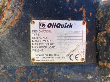 Quick coupler for Construction machinery OilQuick OQ65 - M314F / M316F / M318F: picture 4