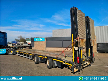 Low loader semi-trailer Faymonville 2-ass. Semi-dieplader met dubbele hydr. Kleppen en hefbed / 2x gestu: picture 4