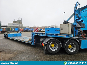 Low loader semi-trailer Meusburger 2-ass. Dieplader / Halb assen / 2x gestuurd: picture 4
