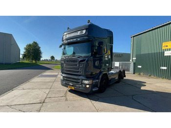 Tractor unit Scania R730 Clean Nordic Scania R730 trekker BLACK ON GREY: picture 2