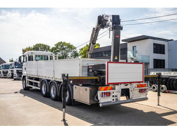 Dropside/ Flatbed truck, Crane truck MAN TGS 35.420 BL-8x4-4+HIAB 188 E-2: picture 4