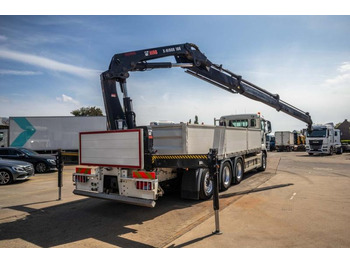 Dropside/ Flatbed truck, Crane truck MAN TGS 35.420 BL-8x4-4+HIAB 188 E-2: picture 3